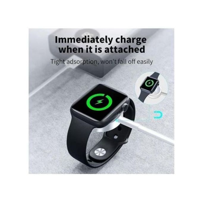 Chargeur de Câble Type-c Magnétique pour Apple Watch Se2/se/8/7/6/5/4/3/2/1