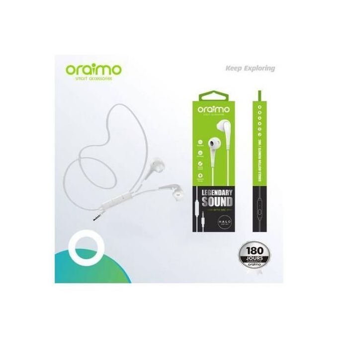 Ecouteurs Oreillettes Audio Intra-auriculaires avec Micro