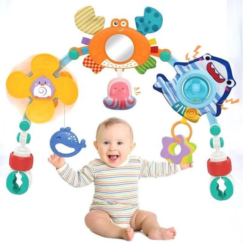 Arch de Jeu en Peluche Hochet pour Bebe