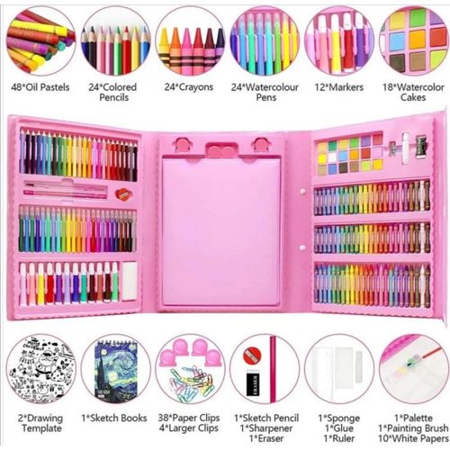 Kit de Peinture de Luxe pour Enfants, 208 Pièces thumbnail 4