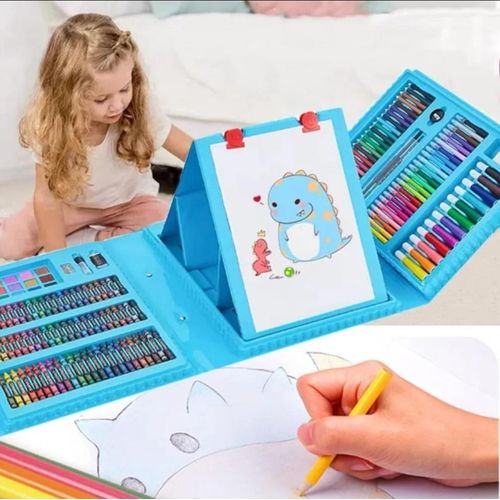 Kit de Peinture de Luxe pour Enfants, 208 Pièces