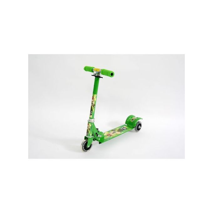 Trottinette Pliable pour Enfant de 4 à 10 Ans Scooter Ajustable sur 3 Niveaux