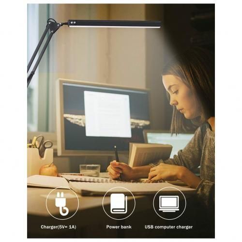 Lampe De Bureau Led Pliable 3 Modes
