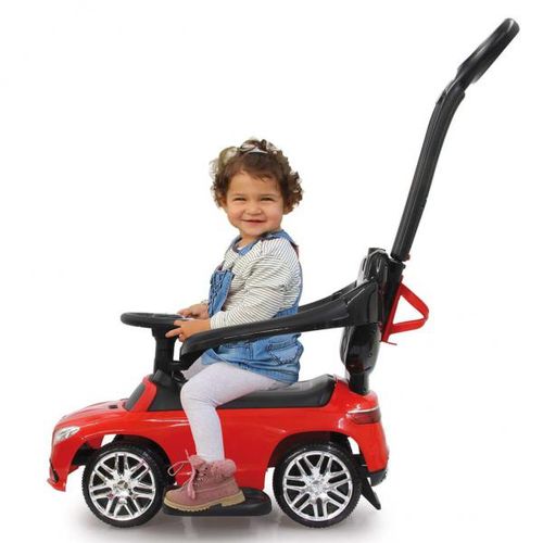 Voiture Porteur Bébé 3-en-1 avec Canne