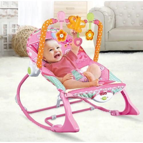 Transat Évolutif Musical avec Vibrations pour Bébé de 0 à 3 Ans Jusqu'à 18kg