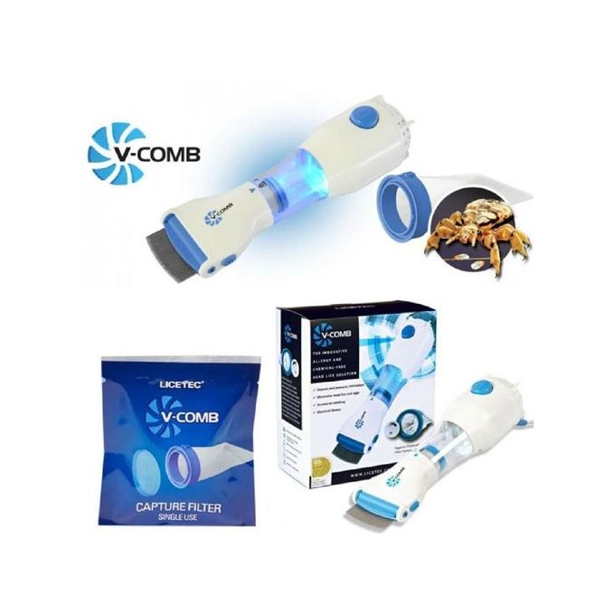 Peigne a Poux Electrique a Tuer Animaux de Compagnie Chiens Chats