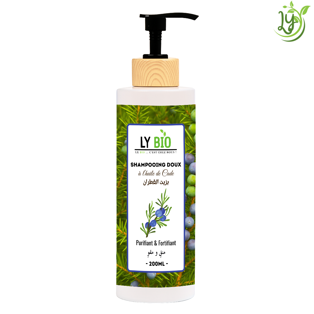 Shampooing a Lhuile de Cade - Purifiant & Fortifiant
