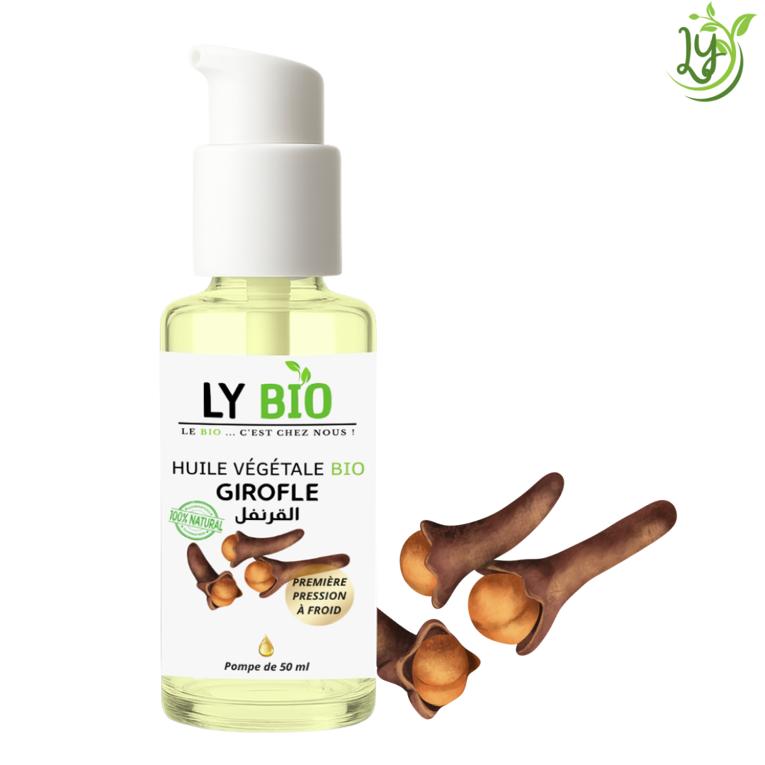 Lybio Huile Girofle 50ml - Pompe