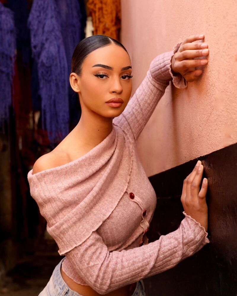 Top en Maille Bustier avec Fronces thumbnail 3