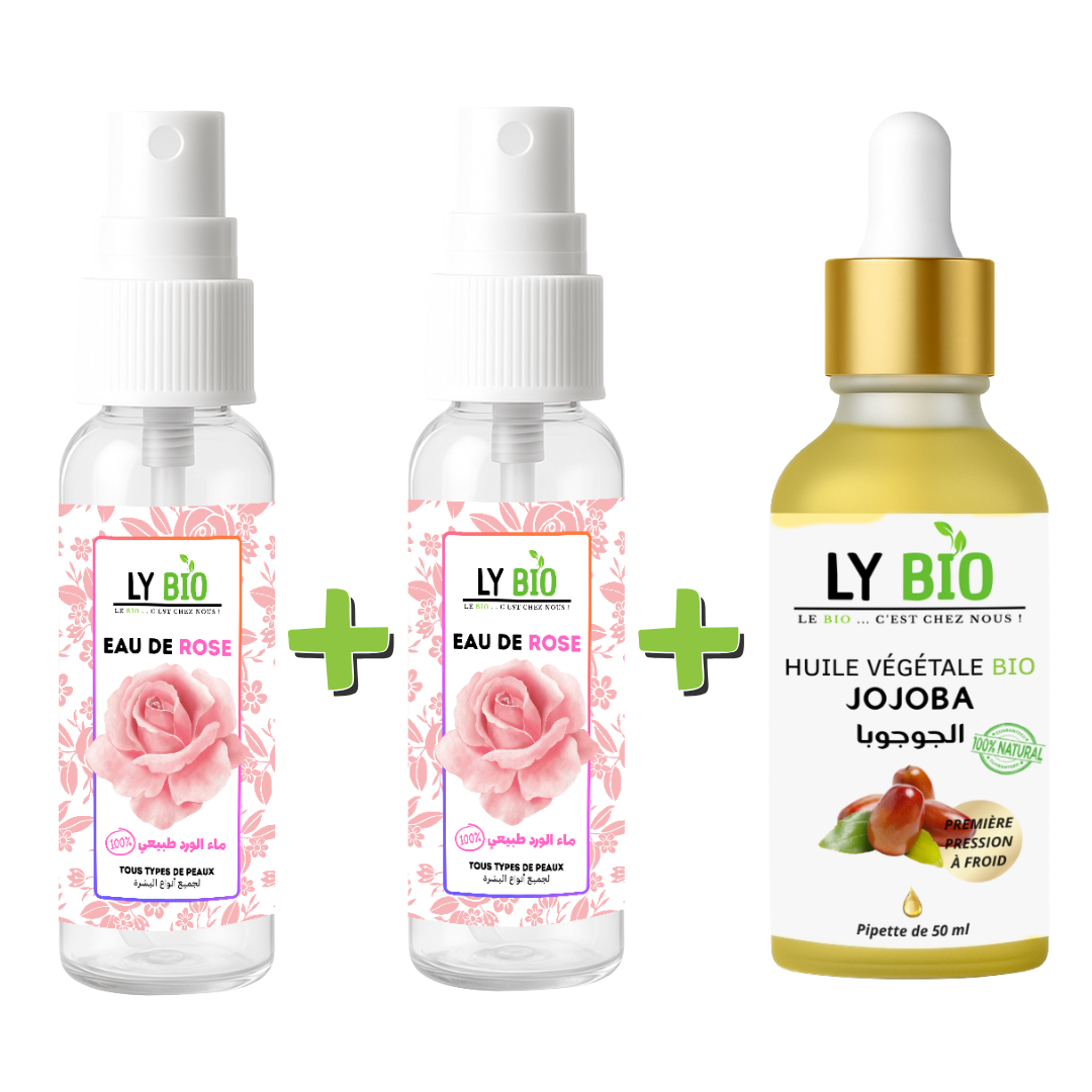 Pack 2 X Eau de Rose 100ml + Huile Jojoba 50ml - Pipette thumbnail 4