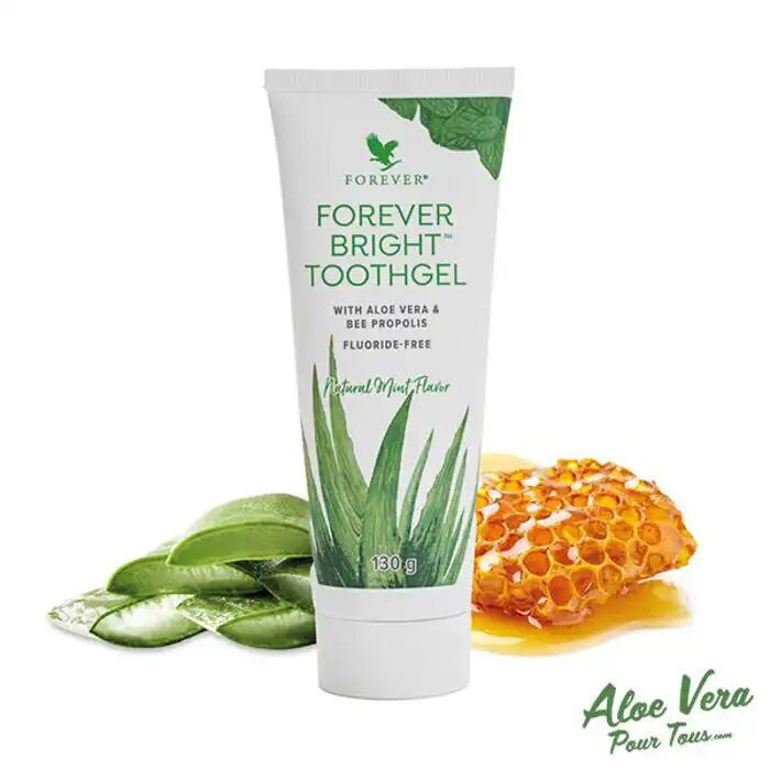 Gel dentaire - Non abrasif - Sans fluor - Propolis - Aloe vera