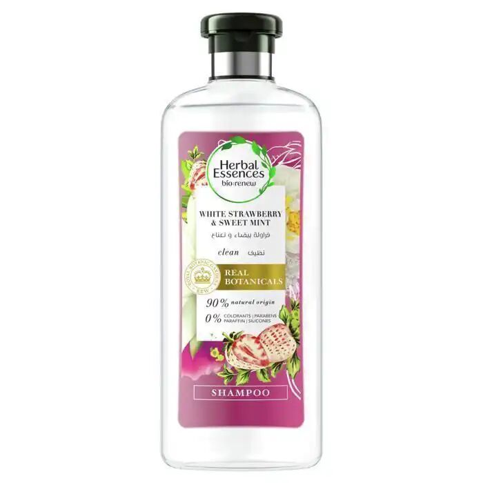 Shampoing Nettoyant Fraise Blanche et Menthe Douce