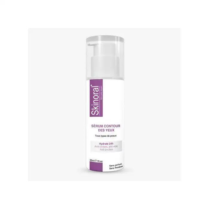 Sérum Contour des Yeux - Non gras - Tous types de peau - Hydratation 24h