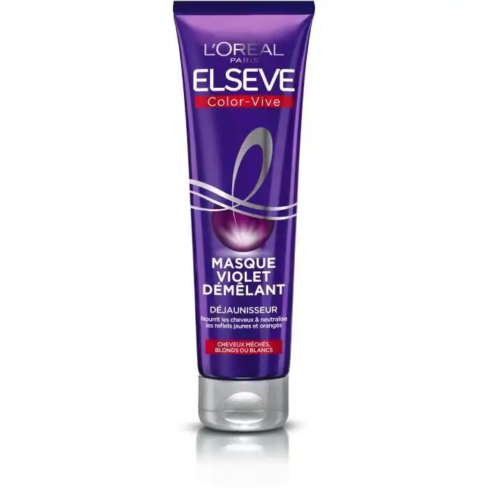 Masque Elsève Color-Vive Violet Démêlant Déjaunisseur - 150 ml thumbnail 2