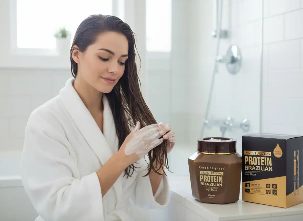 Protein Brazilian - Masque capillaire brésilien hydratant aux protéines 1000 ml