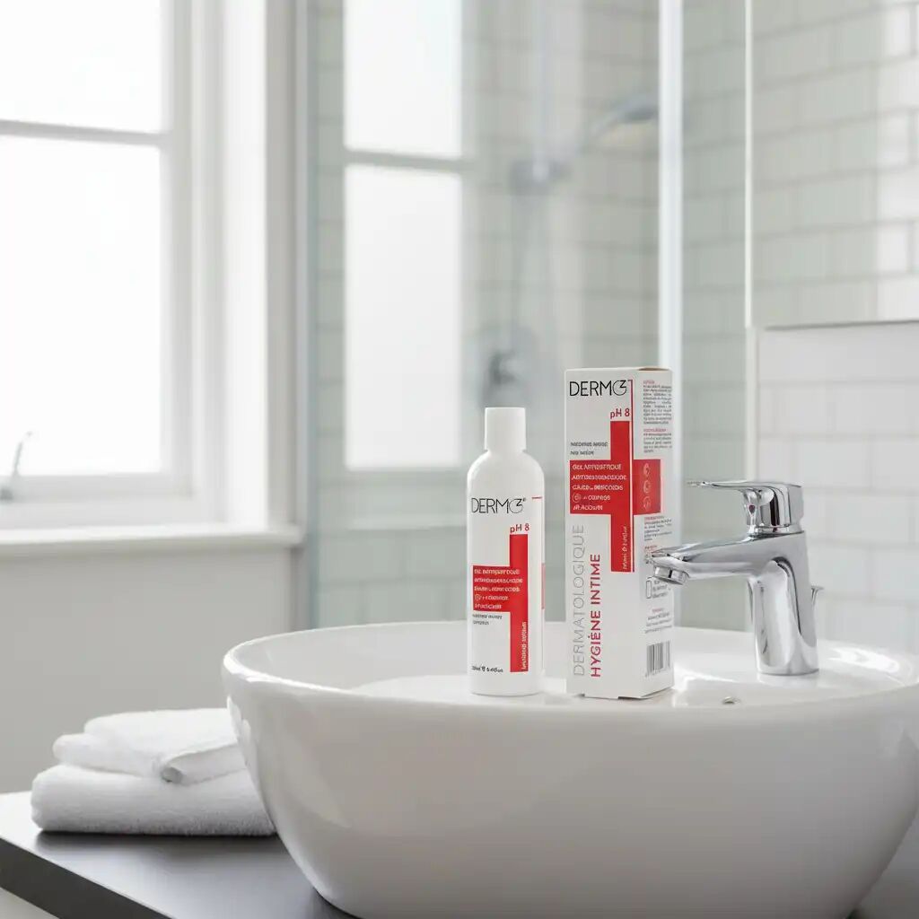 Soin Lavant  - Gel Intime pH 8 - Hypoallergénique - Doux pour les Muqueuses