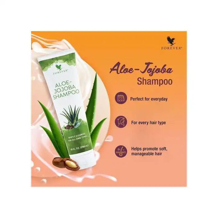 Products – Shampoing Aloe-Jojoba – 296 ml thumbnail 4