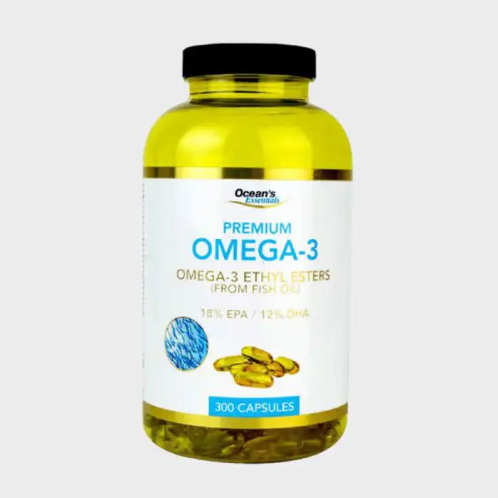 Premium Omega 3,  18% EPA 12% DHA - 300 Capsules
