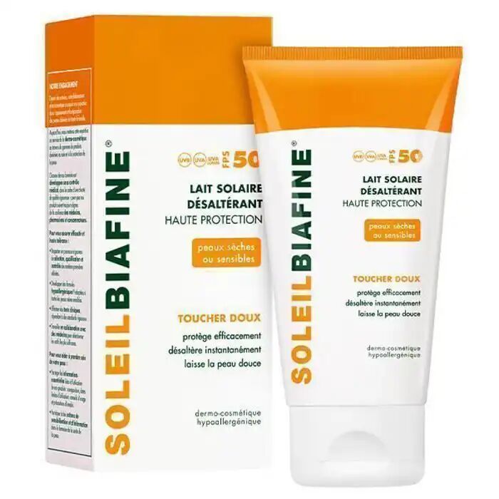 Crème Solaire - SoleilBiafine - SPF50+ - Hypoallergénique - Résistant à leau - thumbnail 2