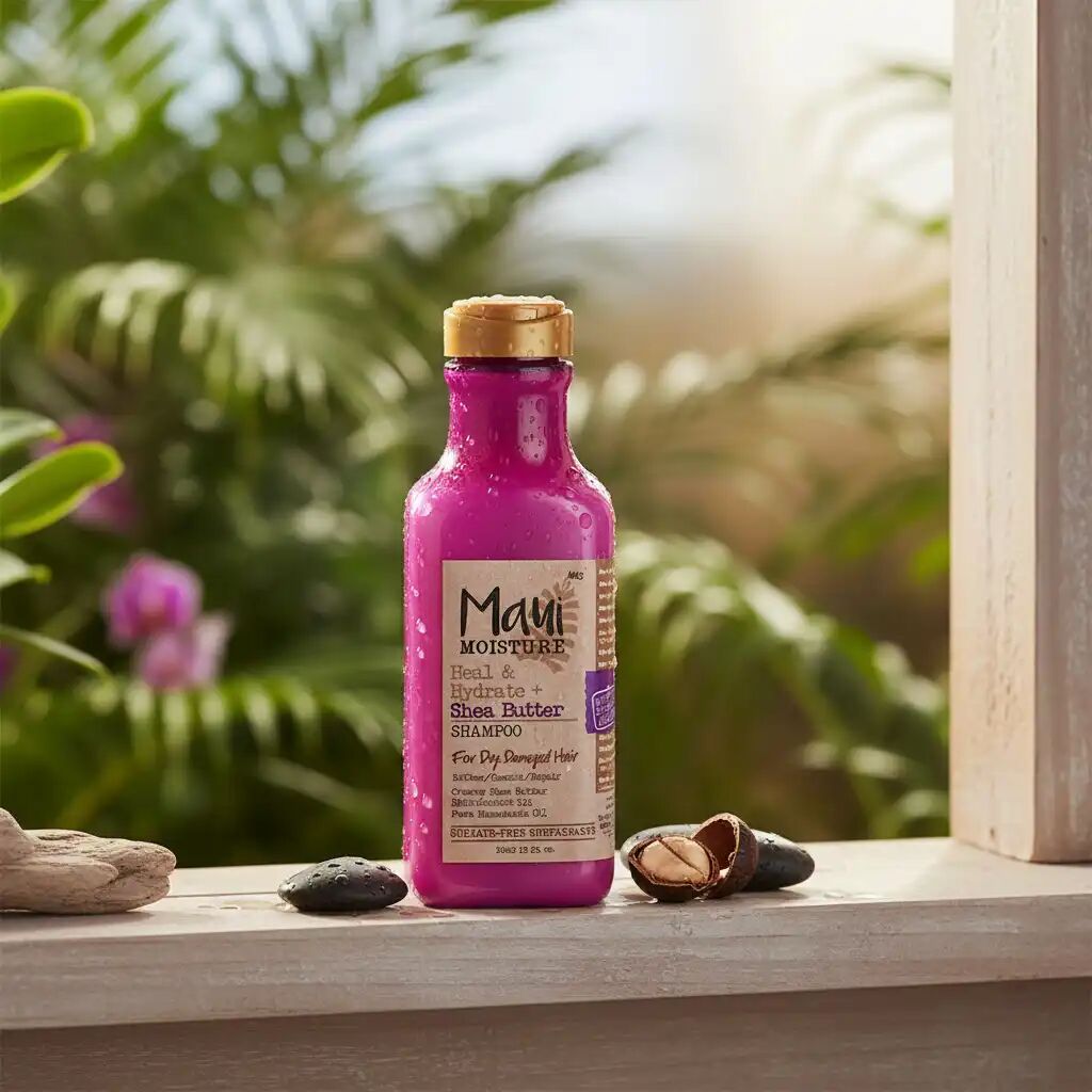 Heal & Hydrate + Shea Butter, Shampoo, 13 Oz thumbnail 4