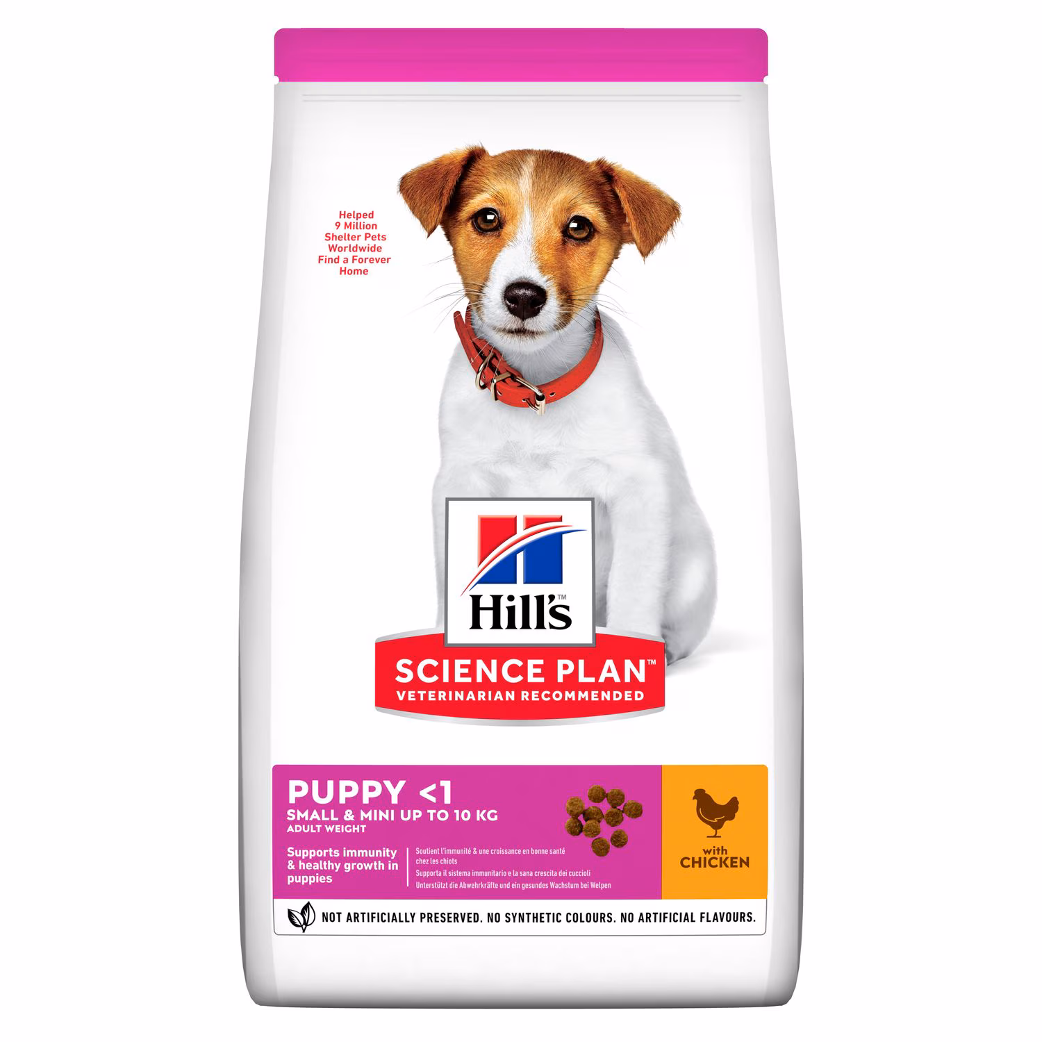 Hills Science Plan Croquettes Pour Chiot - Small Et Mini- Au Poulet 1.5 Kg.