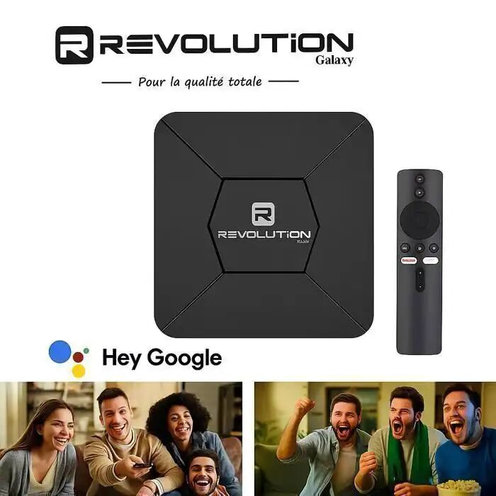 Box TV  - X197 - Android 14 - 4K Ultra HD - RAM 2Go - Stockage 16Go thumbnail 2