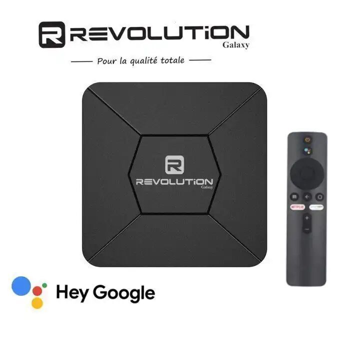 Box TV  - X197 - Android 14 - 4K Ultra HD - RAM 2Go - Stockage 16Go