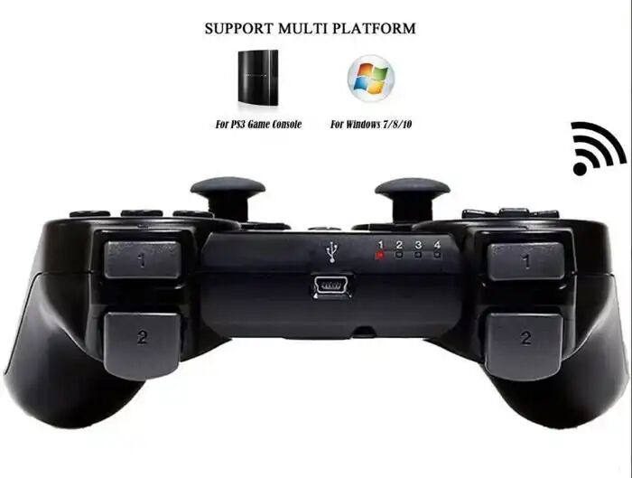 Manette Bluetooth Sans Fil Gamepad Compatible Avec Playstation 3 Ps3 - Ordinateur Pc - Tv Box - Smart Tv thumbnail 2