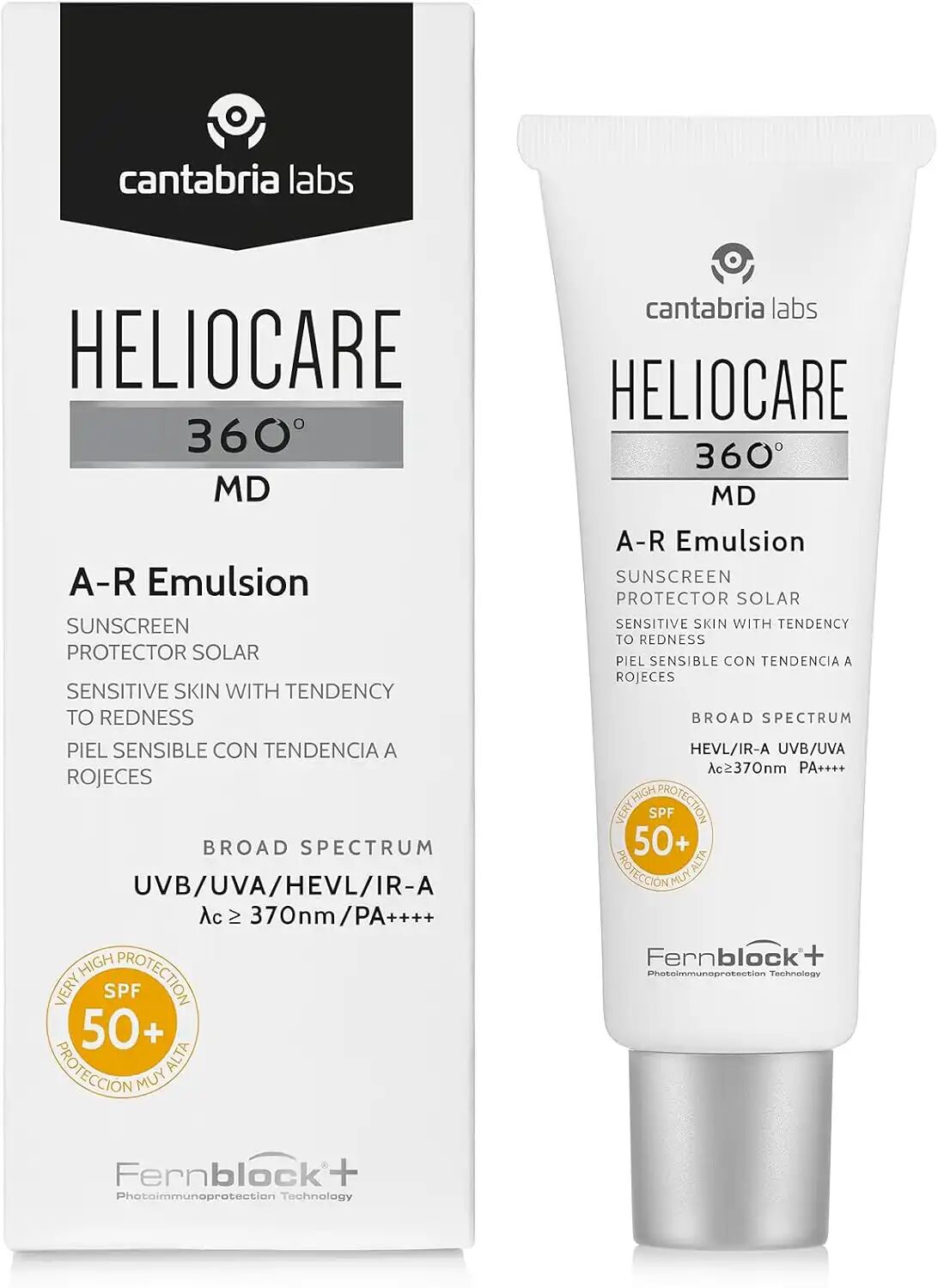 Dispositif Médical -  360° Émulsion AR - SPF 50+ - Hypoallergénique