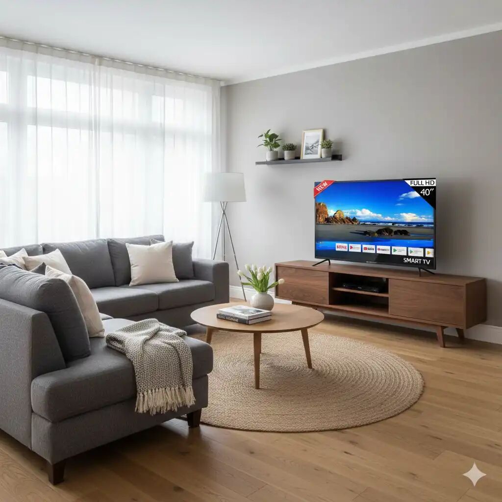 Smart TV 40  – Android 14 – Full HD – Wi-Fi Intégré – 3 Ports HDMI