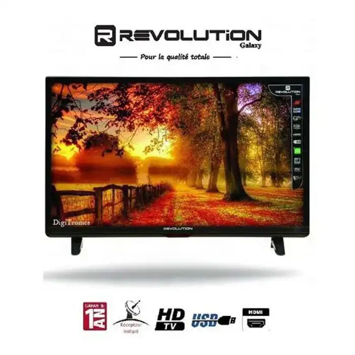Télévision -  TV 24 - HD - LED - Récepteur Intégré