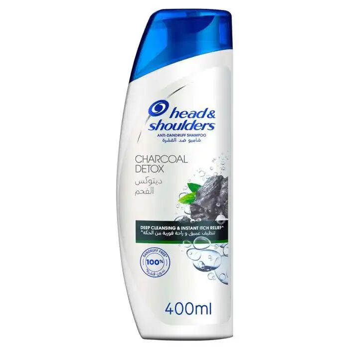Head & Shoulders Shampoing Antipelliculaire Detox Charbon - 400ml