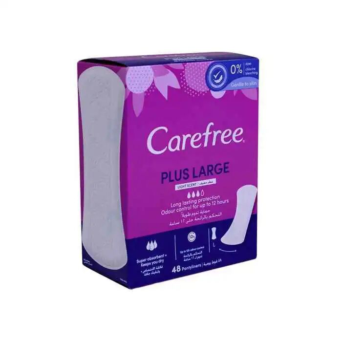 Protège-slips plus large x 48 unités