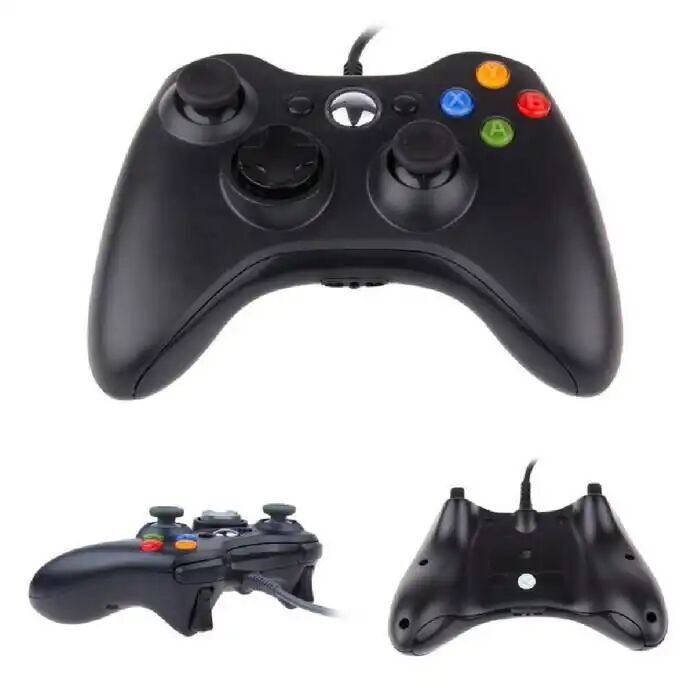 Contrôle par Manette de Jeu pour Console Xbox 360 et PC USB Filaire thumbnail 3