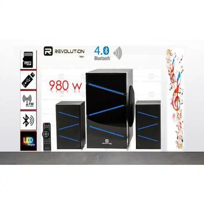 Enceinte Multimédia  - Subwoofer 2.1 - Bluetooth - USB - HDMI