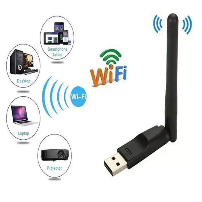 Clé USB Wi-Fi 150 Mbps avec Antenne Rotative