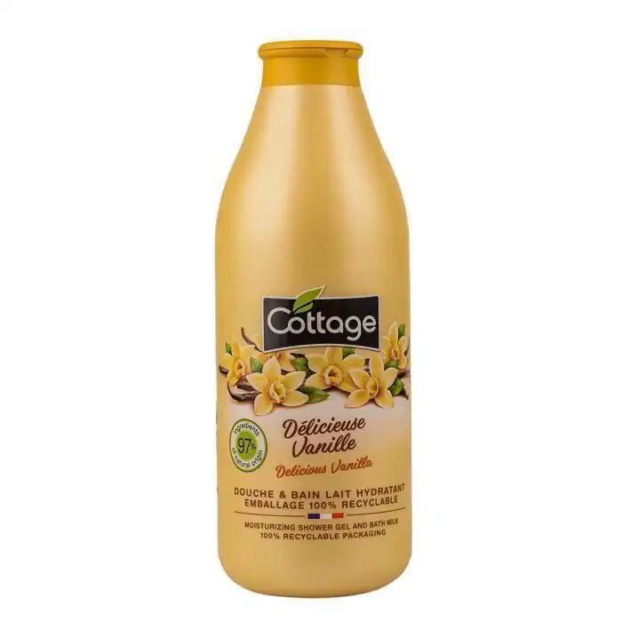 Gel douche - Délicieuse vanille biodégradable - Mixte