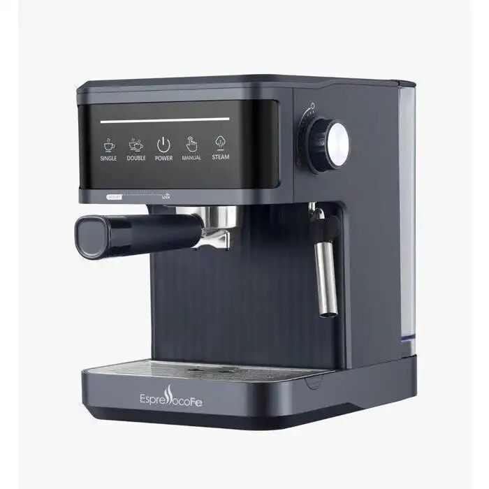 EspressoCoFe Machine à Café Espresso 15 Bar, Cafetière Expresso – Tactile thumbnail 1