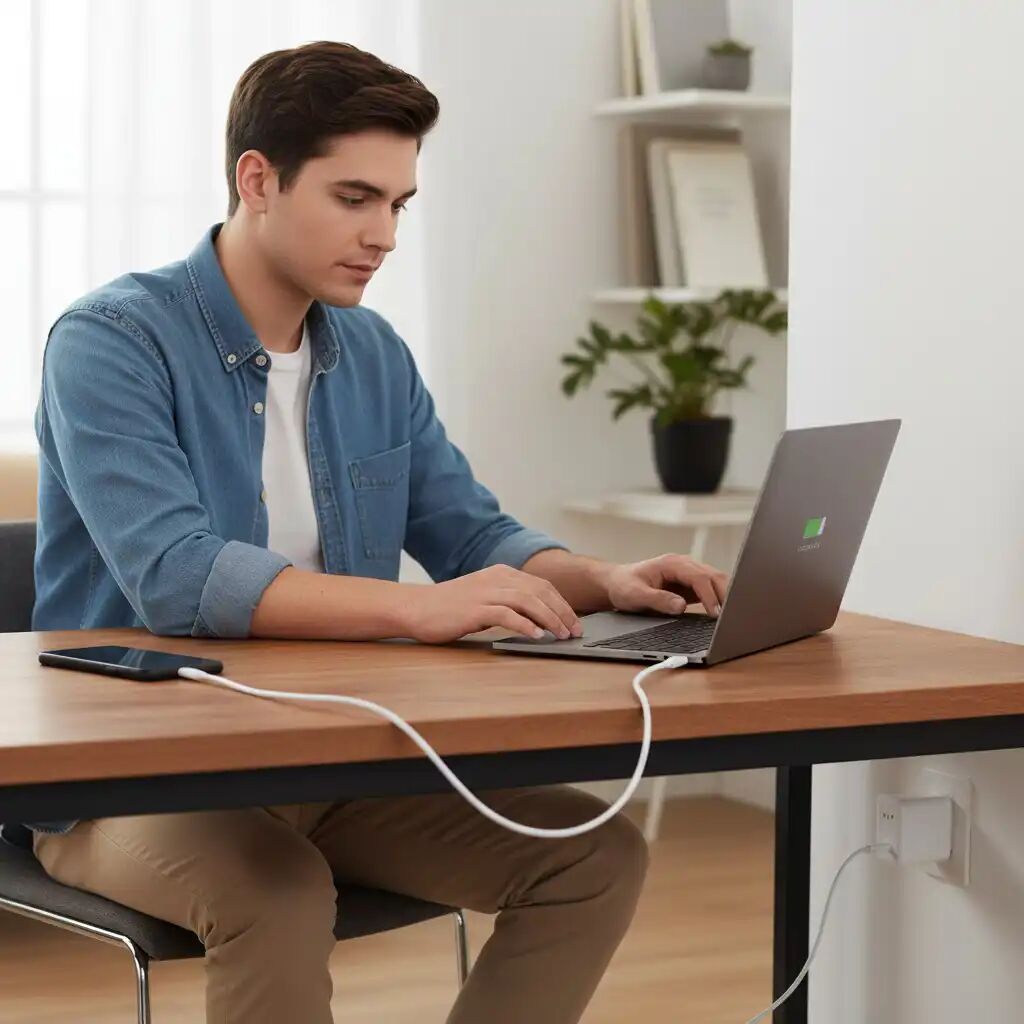 Câble Type-C vers Type-C DC15 5A - 1m thumbnail 3