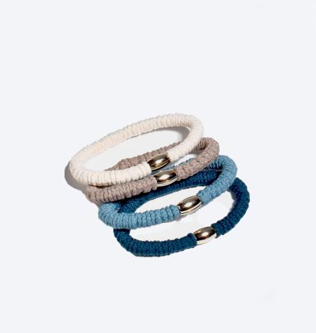 Tresse élastique 4 pièces