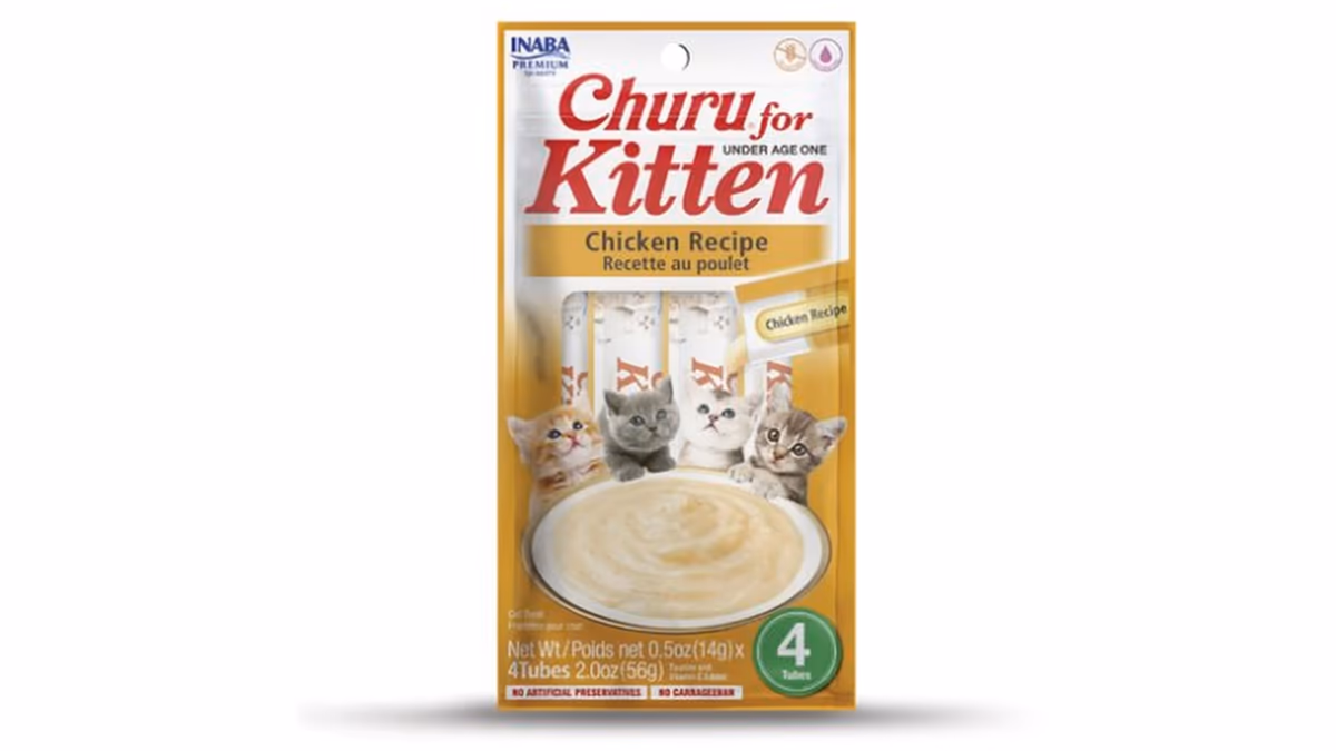 CHURU FOR KITTEN CHICKEN RECIPE 4 Tabes
