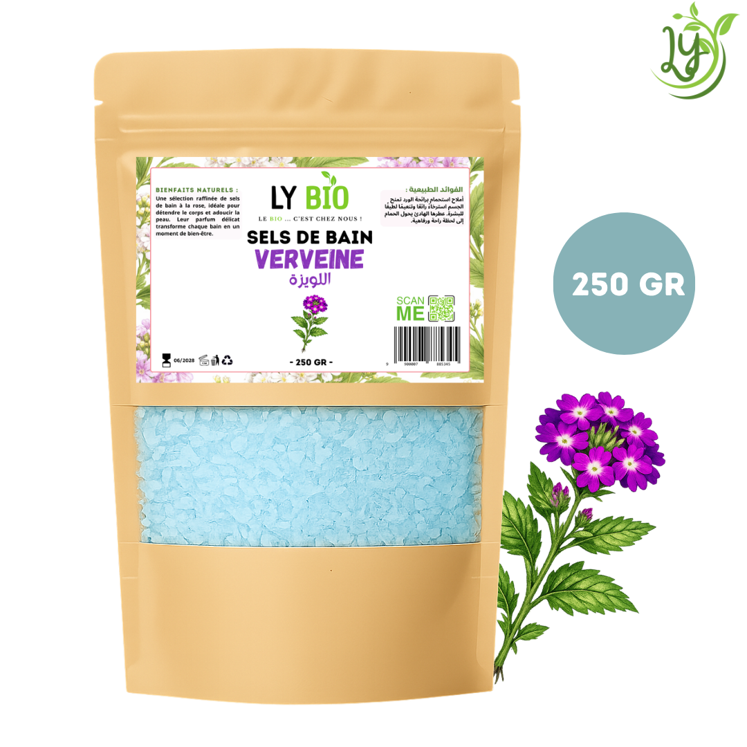 Sel de bain - verveine