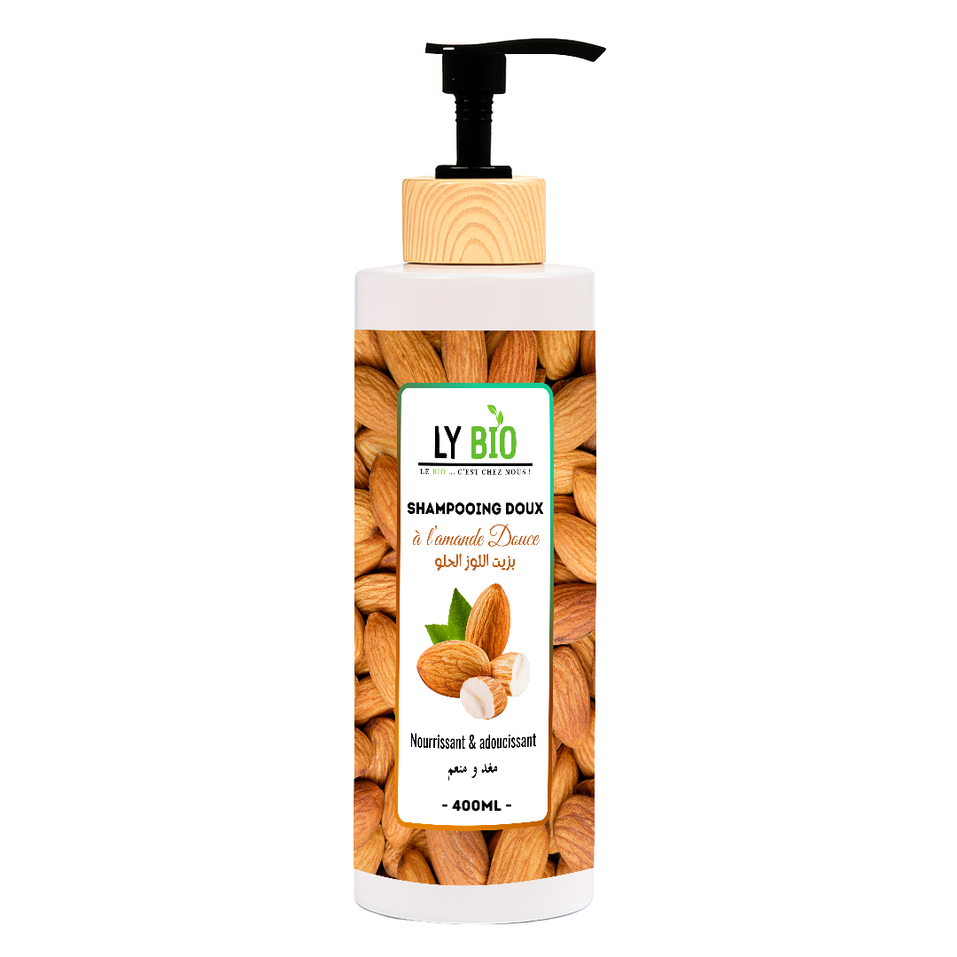 Shampooing amande douce - nourrissant  & adoucissant