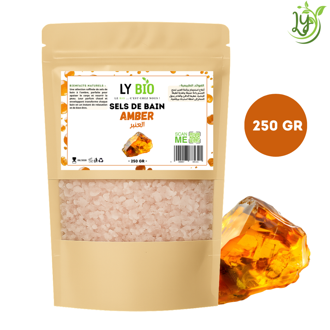 Sel de bain - amber