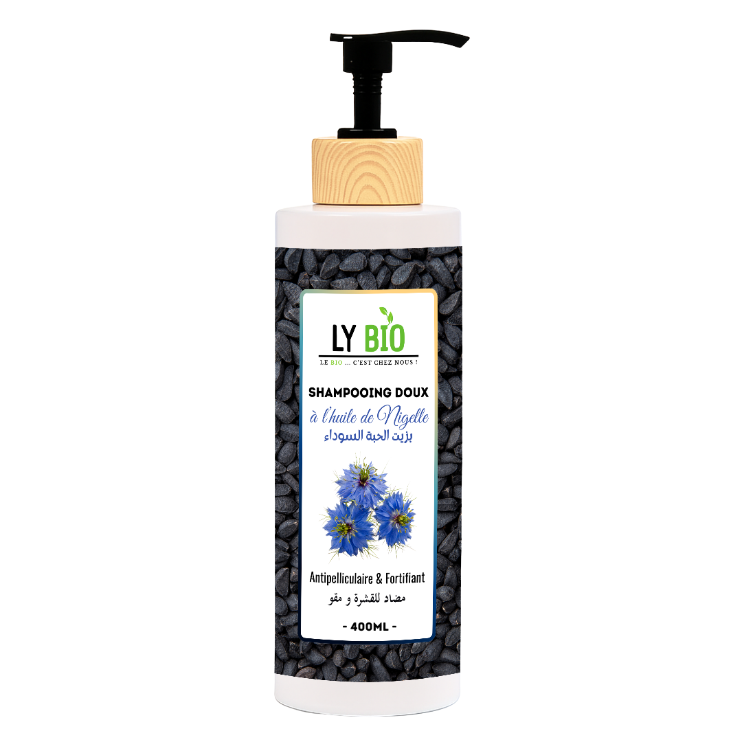 Shampooing a l'huile de nigelle - antipelliculaire & fortifiant