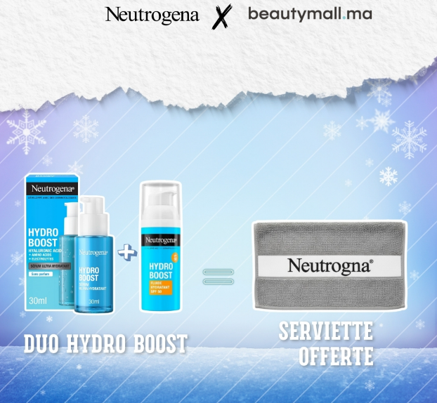 Boost Sérum Visage Hydratant Acide Hyaluronique 30ml+BOOST HYDRATANT NUIT 50 ML + Serviette Offerte
