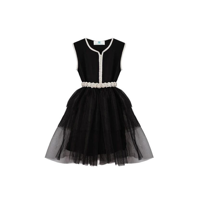 Caftan sans Manches en Crêpe Georgette en Soie 