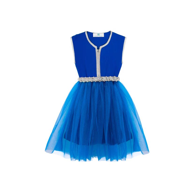 Caftan sans Manches en Crêpe Georgette en Soie 