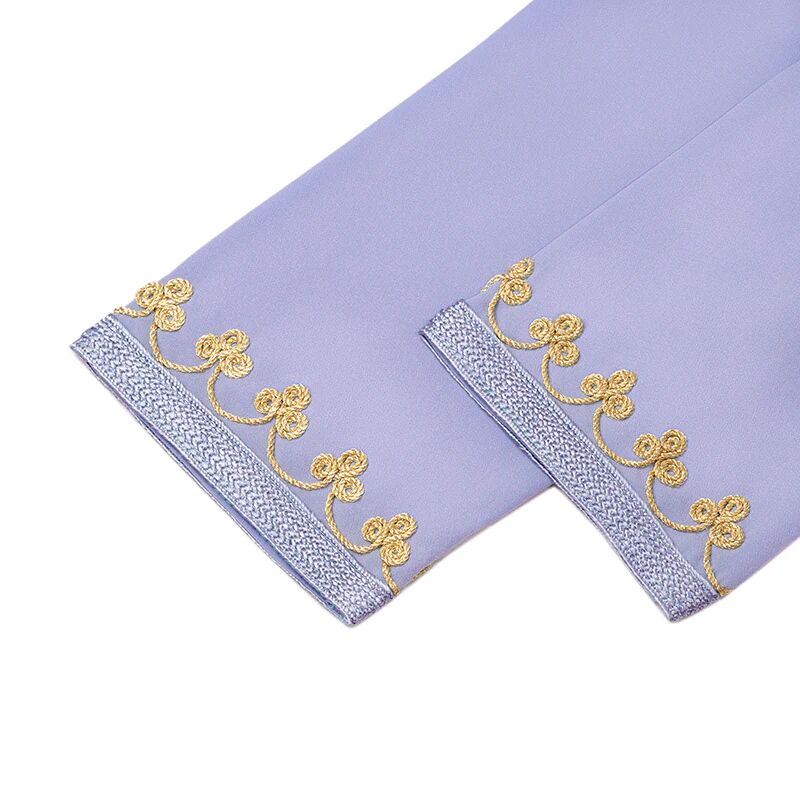 Caftan avec Manches en crêpe de soie thumbnail 4