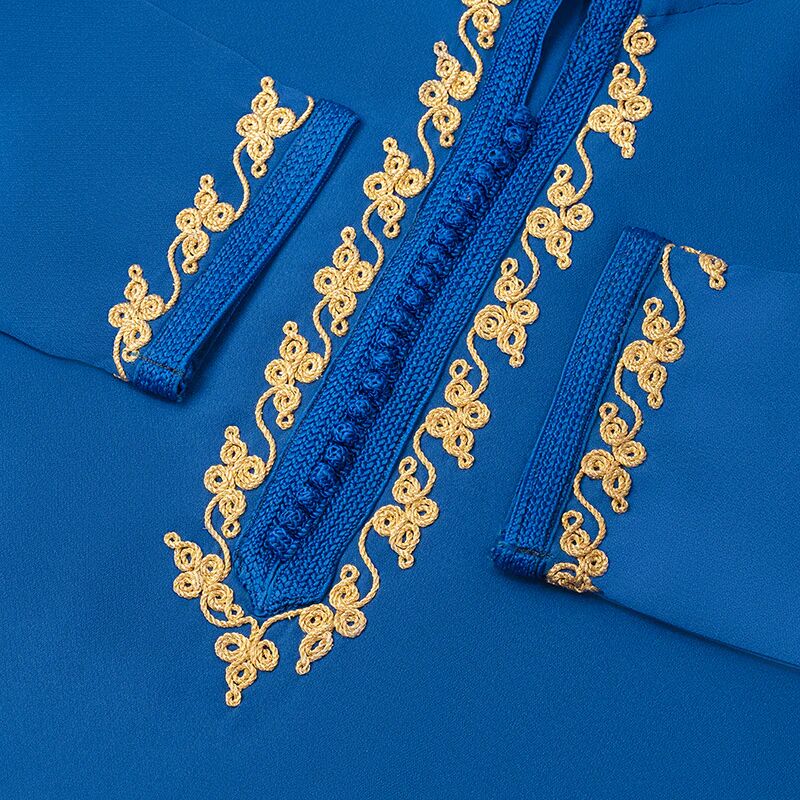 Jellaba en Crêpe de Soie thumbnail 4